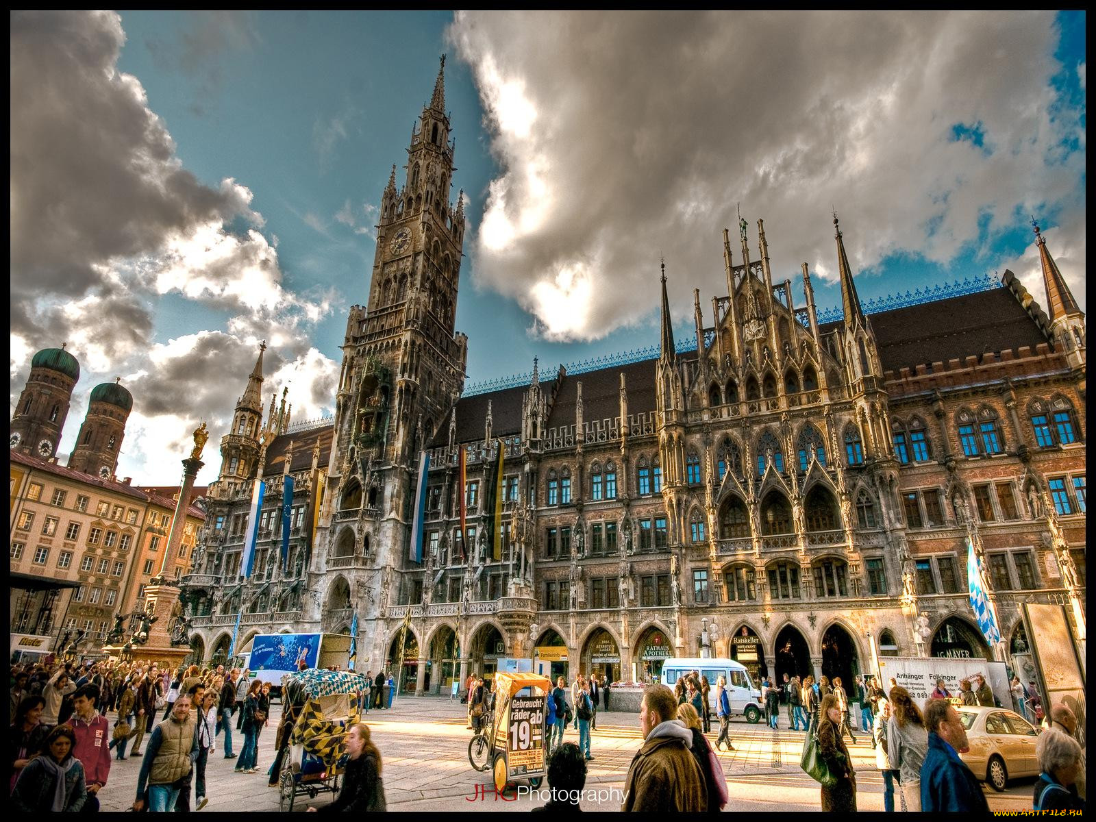 munich, marienplatz, , , 